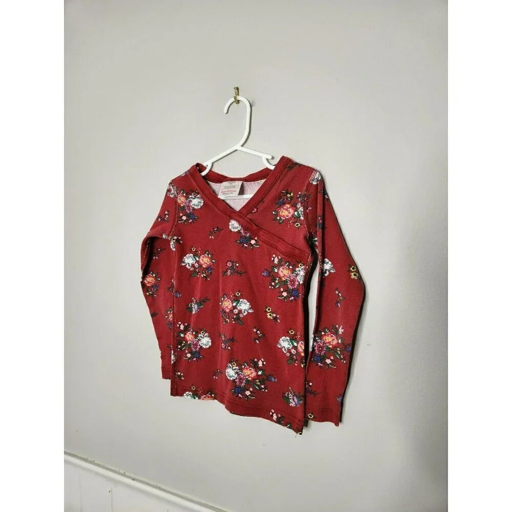 HANNA ANDERSSON Red Floral Pajamas